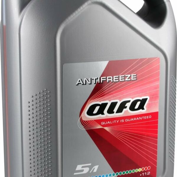 Антифриз Alfa красный, 5 л