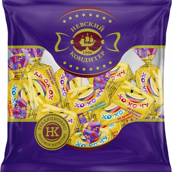 Конфеты Невский Кондитер Хо-Хо-Чу глазированные со вкусом соленой карамели 200г