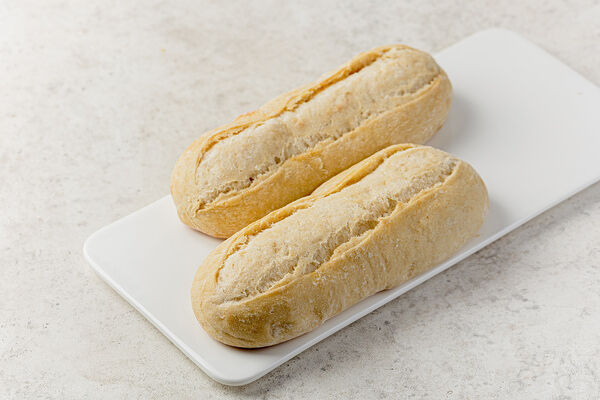 Выпекаем дома. Багет мини пшеничный 2 шт. Пекарня