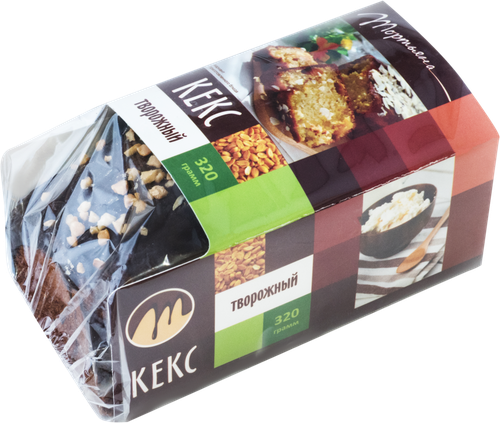 

Кекс творожный Родные просторы 320 г