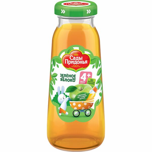 Сок Сады Придонья Яблоко зеленое 200 мл