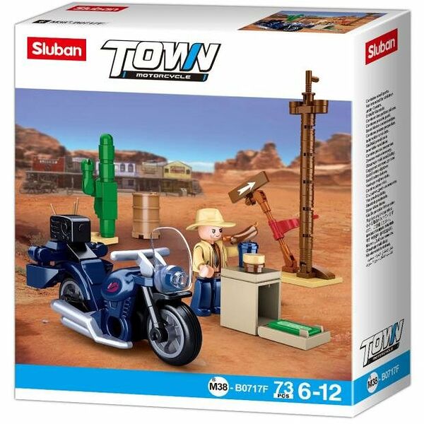Конструктор Sluban Мотоцикл, 73 деталей