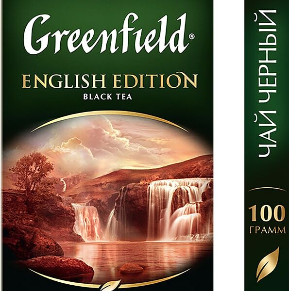 Чай Greenfield English edition черный 100г