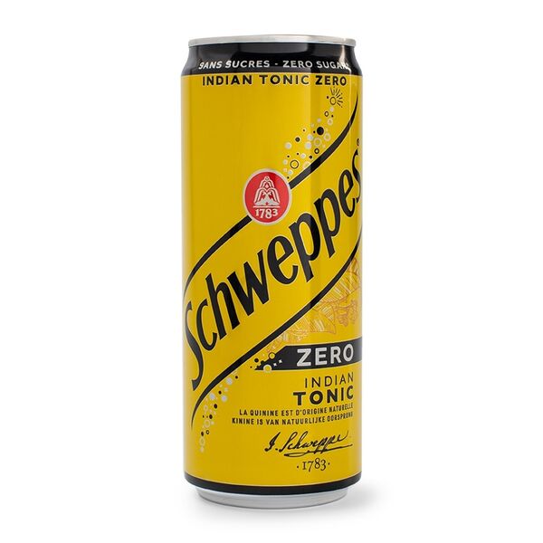Напиток газированный Schweppes Indian Tonic без сахара 0.33л, Франция