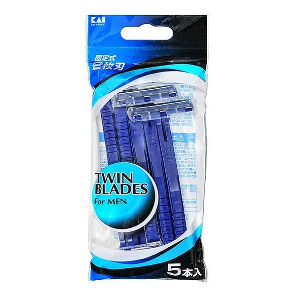 Бритва Kaili Twо для бритья одноразовая 2 лезвия 5шт