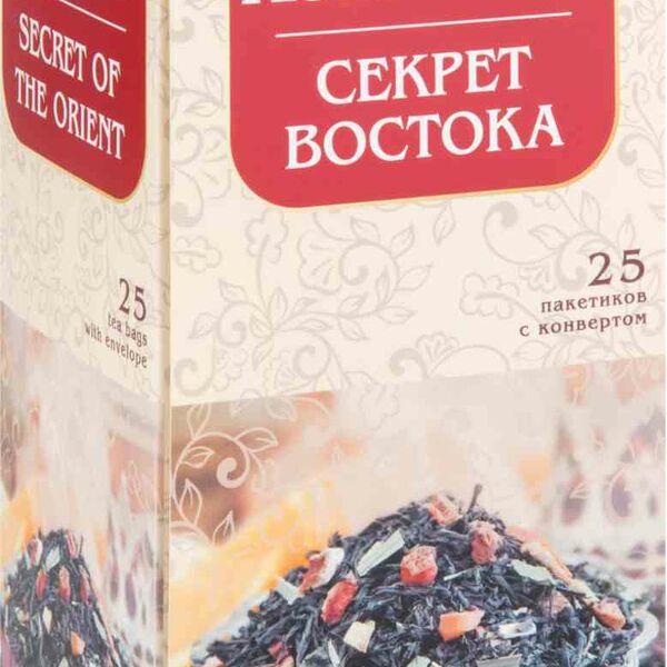 Чай чёрный Азерчай Секрет востока, 25×1.8 г