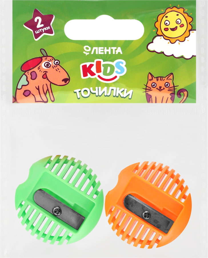 

Набор точилок ЛЕНТА KIDS 2шт