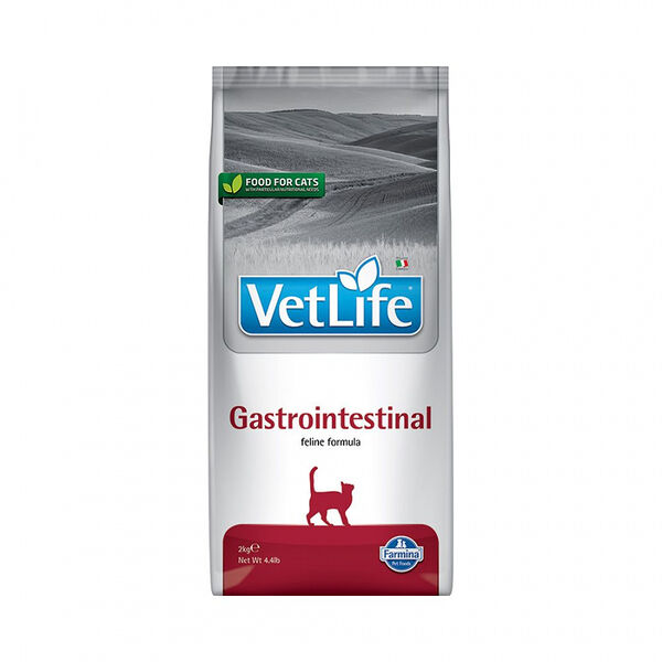Корм для кошек Vet Life Cat Gastrointestinal при патологии ЖКТ Диетический