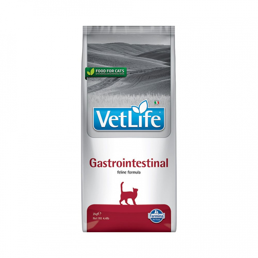 

Корм для кошек Farmina Vet Life Cat Gastrointestinal при патологии ЖКТ Диетический 2 кг