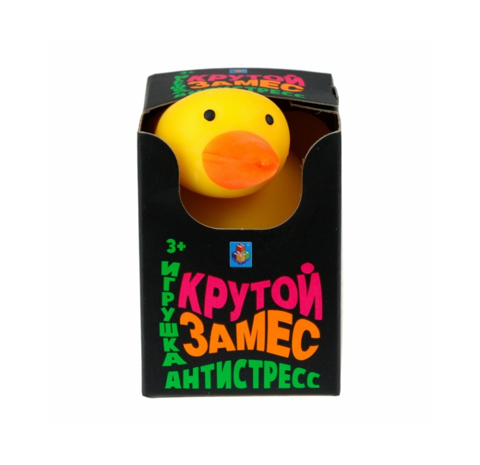 

Игрушка-антистресс 1 Toy Крутой замес Жмяка Гусь, цвет в ассортименте, 1 шт.