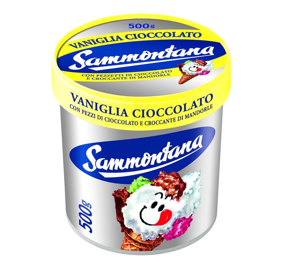 

Мороженое Sammontana Ванила-Чиоколато пластиковый стакан БЗМЖ 500 г