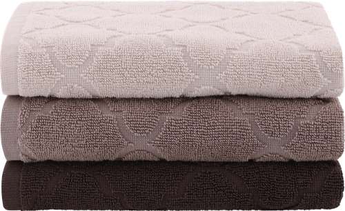 

Полотенце махровое Cleanelly basic Venezia 70х120 см, рельефное, в ассортименте