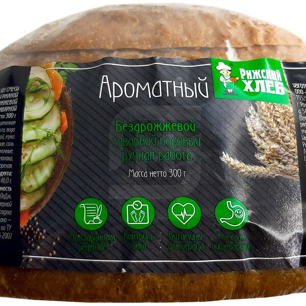 Хлеб Рижский хлеб Ароматный нарезка