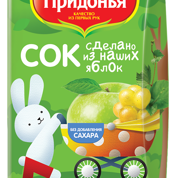 Сок Яблоко-Виноград с 6-ти месяцев TM Сады Придонья