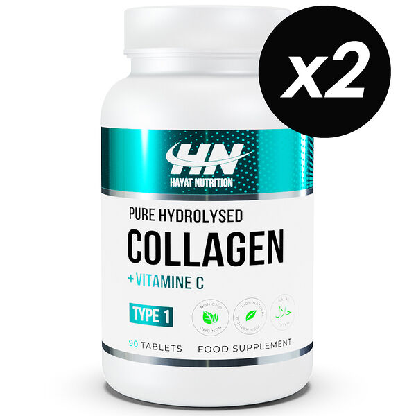 Hayat Nutrition Collagen таблетки 180 шт (2 упаковки по 90 шт)