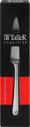 Нож для чистки TALLER Expertise 9см, нержавеющая сталь, Арт. TR-99385