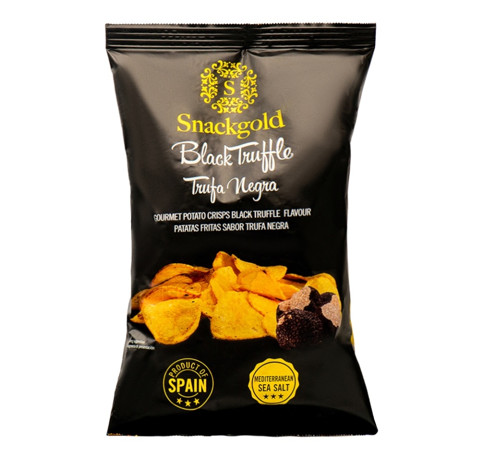 

Чипсы Snackgold картофельные со вкусом черного трюфеля 125 г