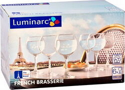 Набор 6-ти фужеров 250мл  французский ресторанчик  10h8170 