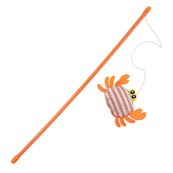 Игрушка для кошек Дразнилка Краб