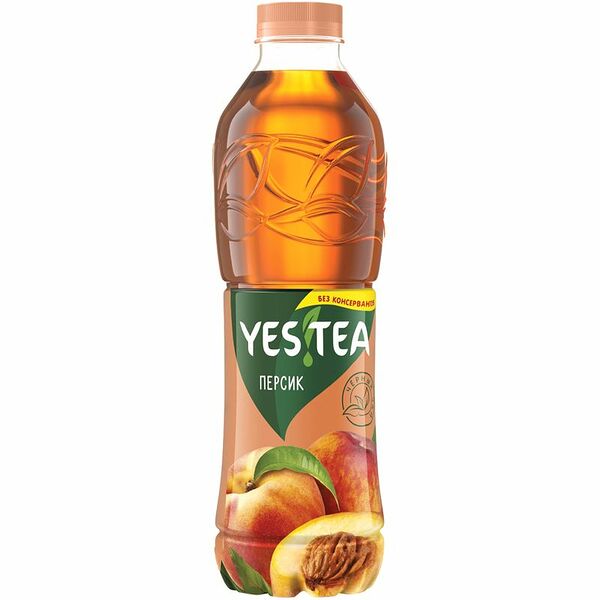 Чай черный Yes! Tea со вкусом персика 1 л