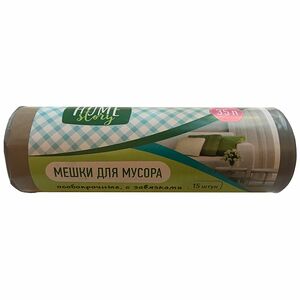 Мешки для мусора Home Story особопрочные с завязками 35л 15шт