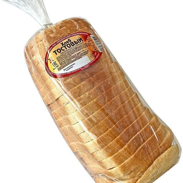 Хлеб Оренбургский Хлебокомбинат Тостовый нарезка