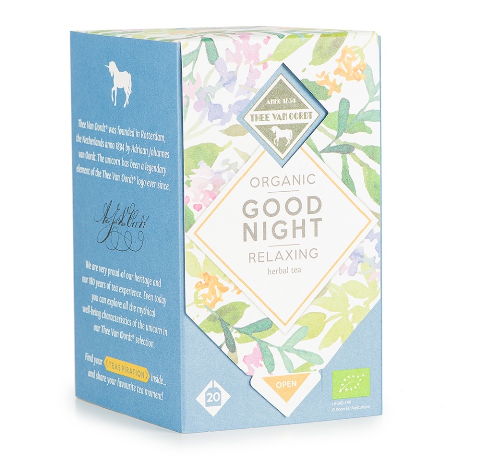 

Чайный напиток органический Thee Van Oordt «Good night» 20 х
