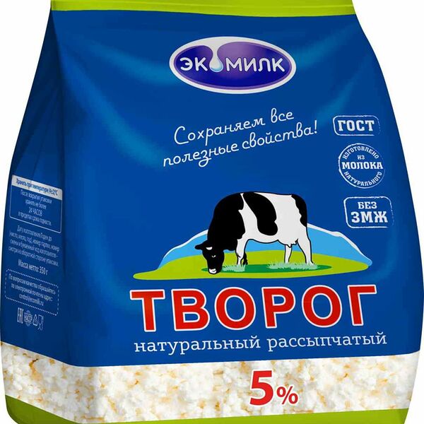 Творог Экомилк 5%