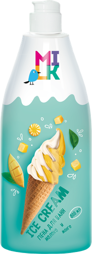 

Пена для ванн Milk Ice cream молоко и манго 800 мл