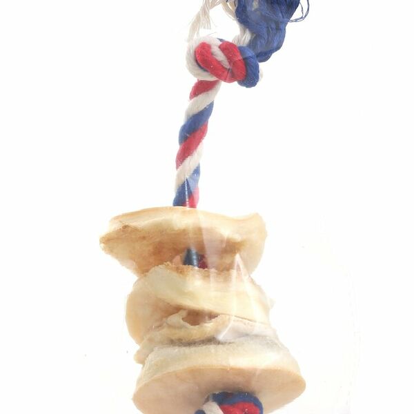 Игрушка для собак Канат 10 мм + 3 галеты ТМ TiTBiT (Титбит)