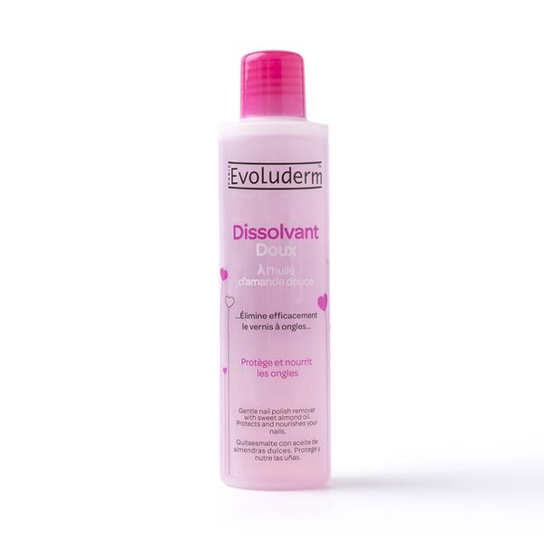 Жидкость для снятия лака Evoluderm 200мл, Франция