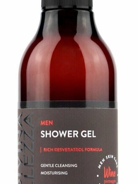 DIVINA BELLEZZA Wine Shower Gel For Men Гель винный для душа мужской, 300 мл
