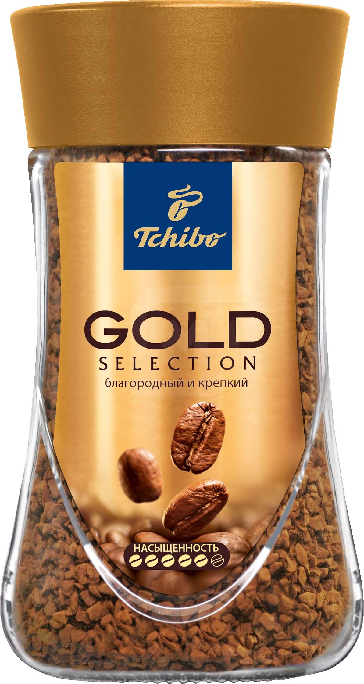 

Кофе растворимый Tchibo Gold Selection