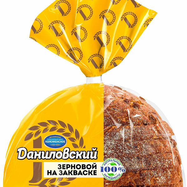 Хлеб Коломенский Бкк Даниловский зерновой нарезка