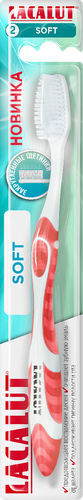 

Lacalut Soft зубная щетка с мягкой щетиной, цвет в ассортименте