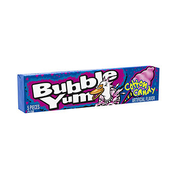Жевательная резинка Bubble Yum coton candy Hershey Company 40г, Мексика