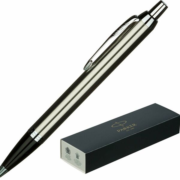Ручка шариковая Parker IM Stainless Steel CT,синий,Китай,2143631
