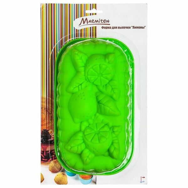 Форма для выпечки Marmiton Лимоны силиконовая 26х15х8см