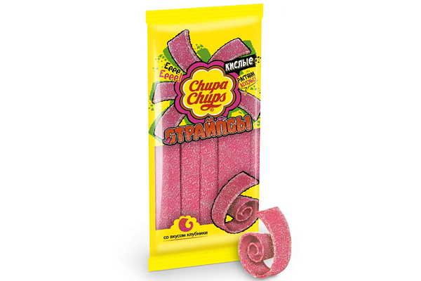Жевательный Мармелад Chupa-Chups страйпсы