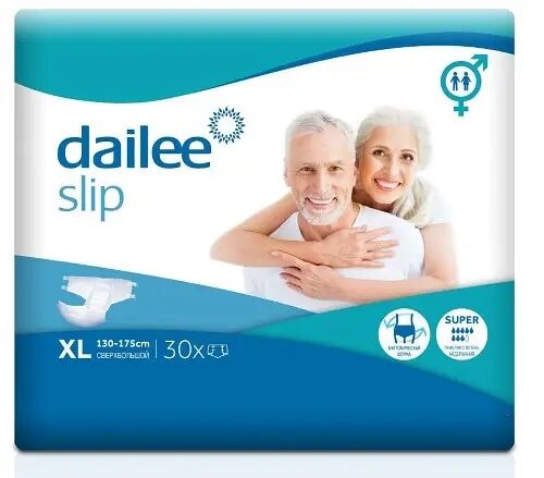 Dailee Super Подгузники для взрослых размер XL 30 шт
