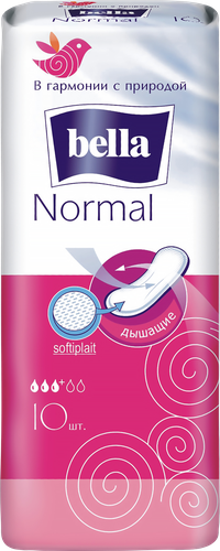 

Прокладки гигиенические Bella Normal 3 капли 10 шт.