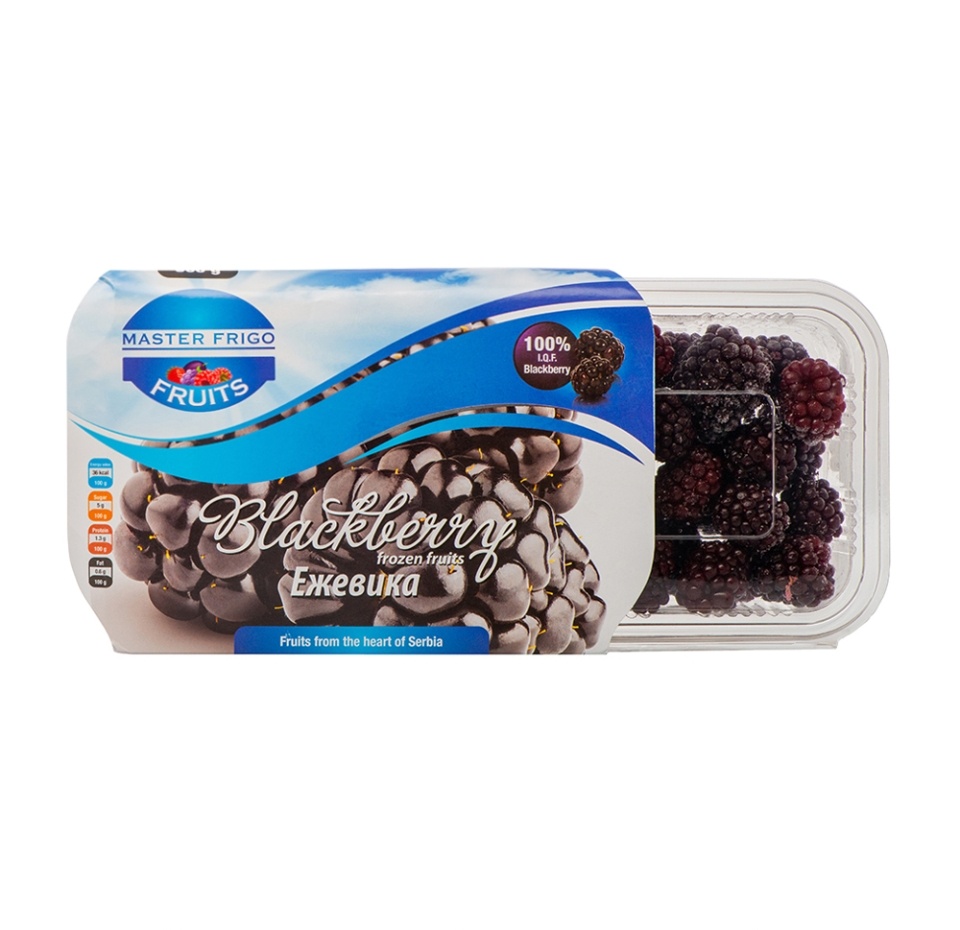 

Ежевика Fruits быстрозамороженная