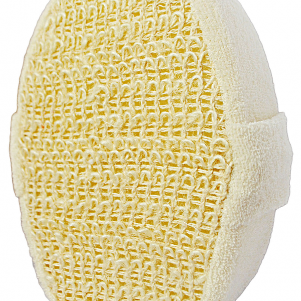 Мочалка Beauty Format натуральная брус овальный, 1 шт, 10х3х18.5 см