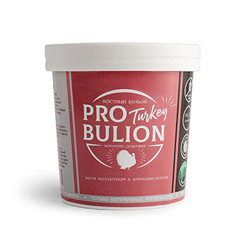 Бульон костный из индейки замороженный, ProBulion, 300 г, Россия