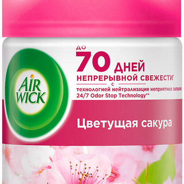 Сменный аэрозоль Air Wick Pure Цветущая Вишня, 250 мл
