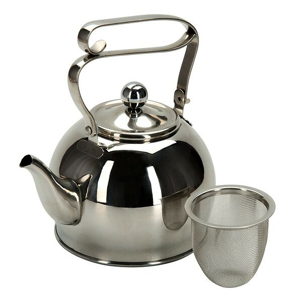 Чайник заварочный REGENT PROMO, 0,8л, нержавеющая сталь