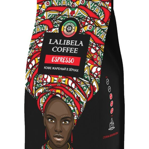 Кофе в зернах Lalibela Coffee Espresso жареный 500 г