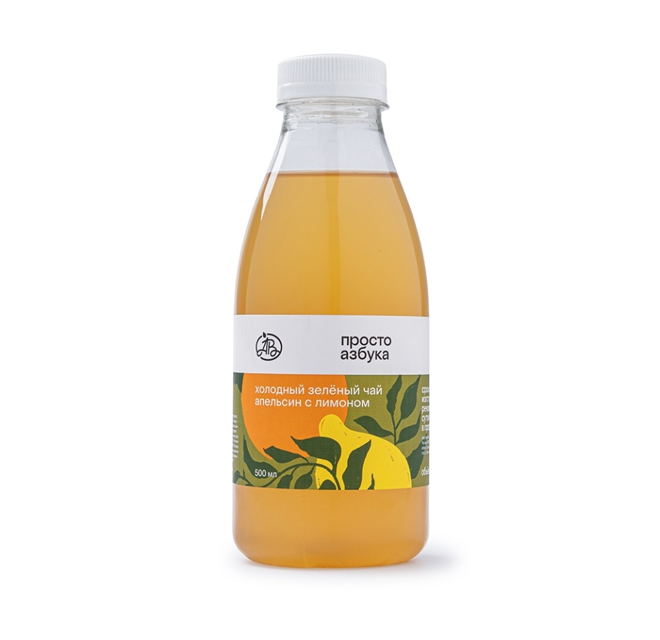 

Напиток безалкогольный Просто Азбука негазированный зеленый чай апельсин + лимон