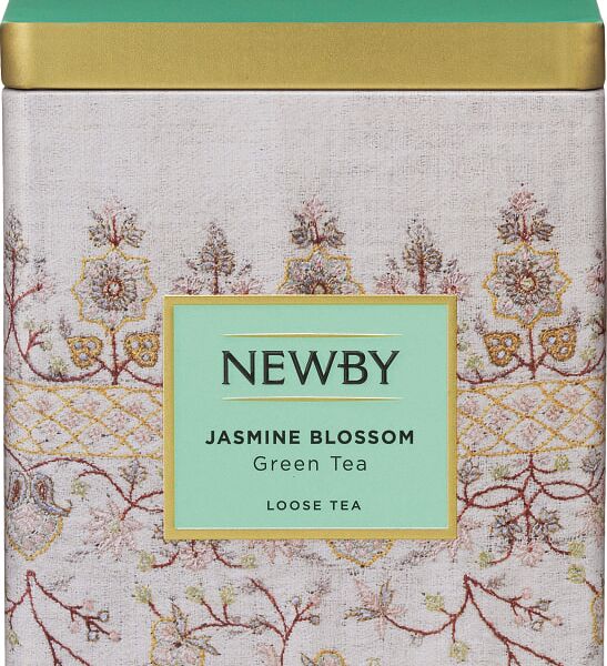 Чай зеленый Newby Цветок жасмина 125г
