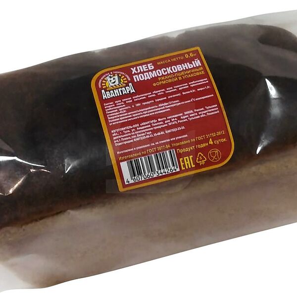 Хлеб Авангар Подмосковный 600г